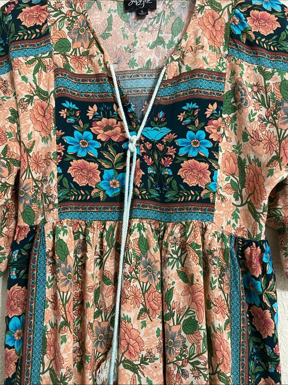Boho Mini Dress - Picture 5 of 8